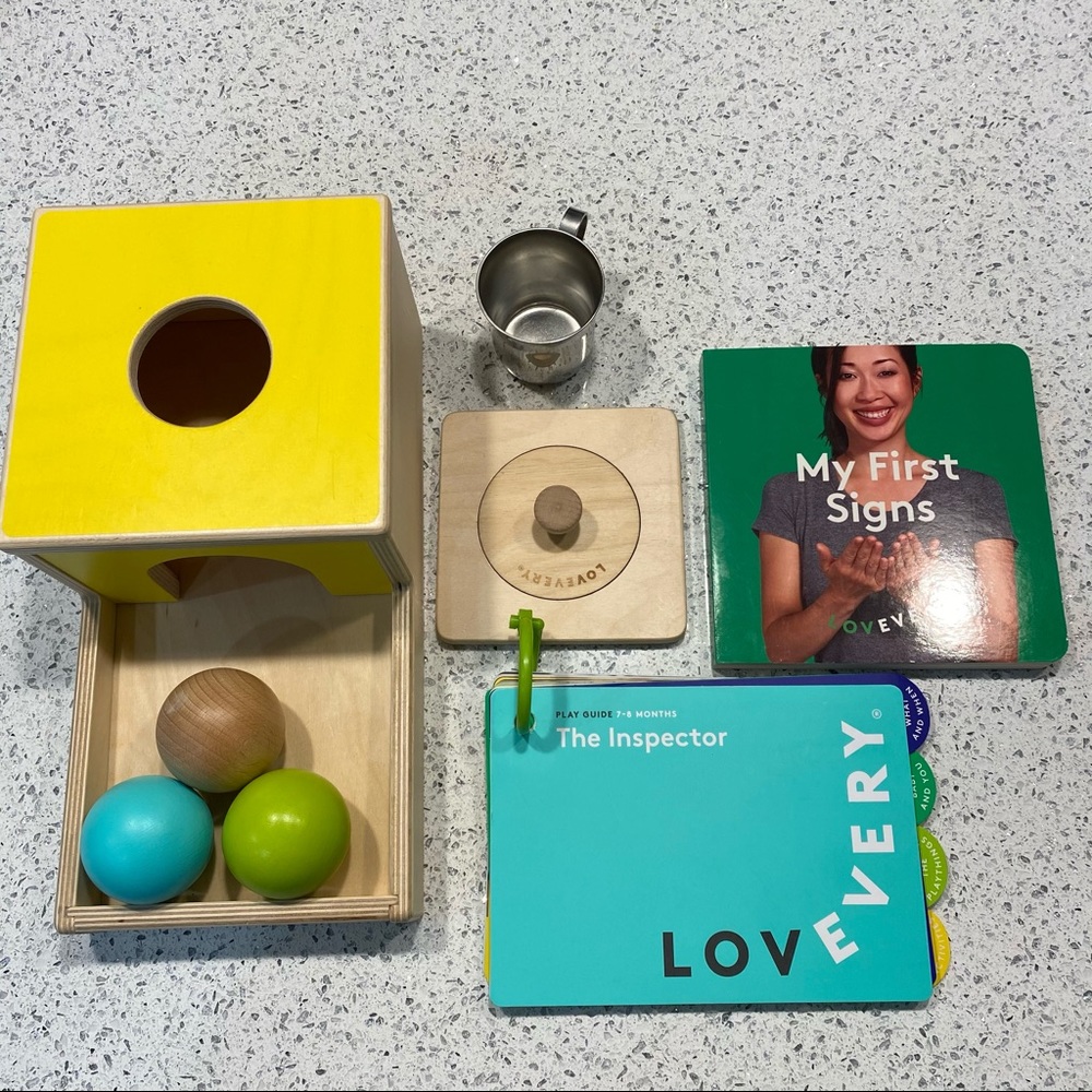 Lovevery The Inspector Set (not complete set)